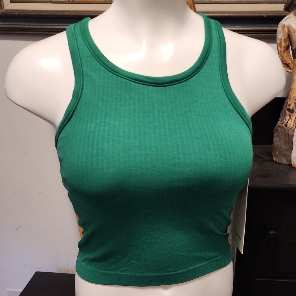 Lululemon Ebb to Street Cropped Racerback Tank Top